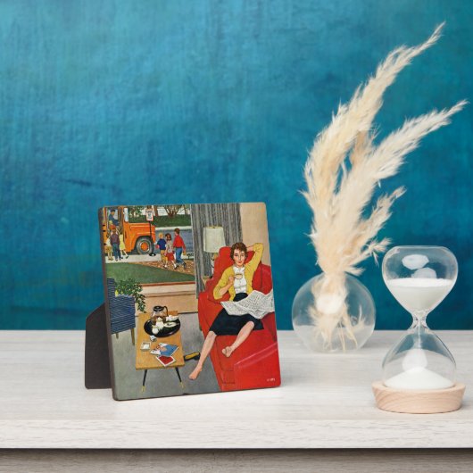 Morning Coffee Break Fotoplatte (InSitu)