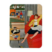 Morning Coffee Break Magnet (Vertikal)