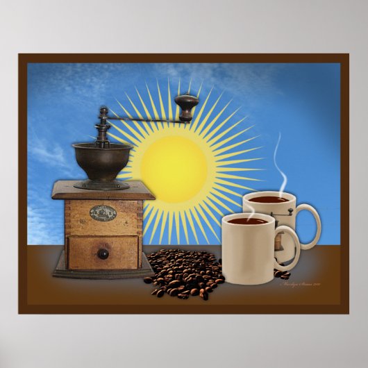 Morning Coffee poster (Vorne)