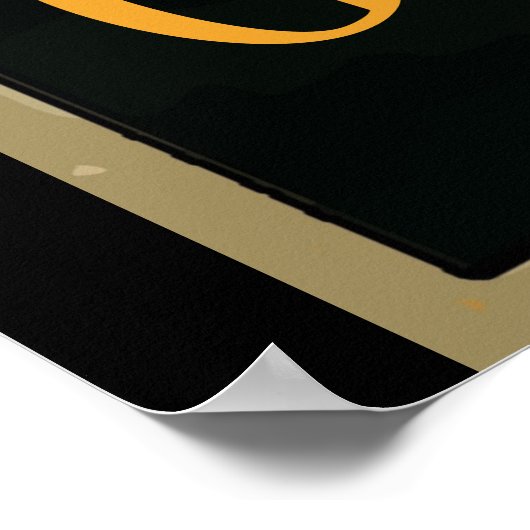 Morning Coffee Vintage Poster (Ecke)