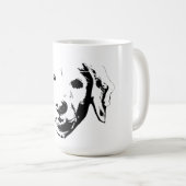 Morning Comic Pup Kaffeetasse (VorderseiteRechts)