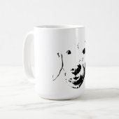 Morning Comic Pup Kaffeetasse (Vorderseite Links)