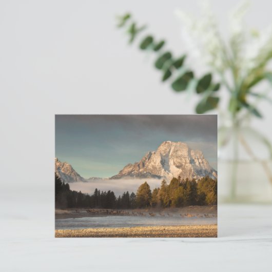 Morning Commute Postkarte (Stehend Vorderseite)