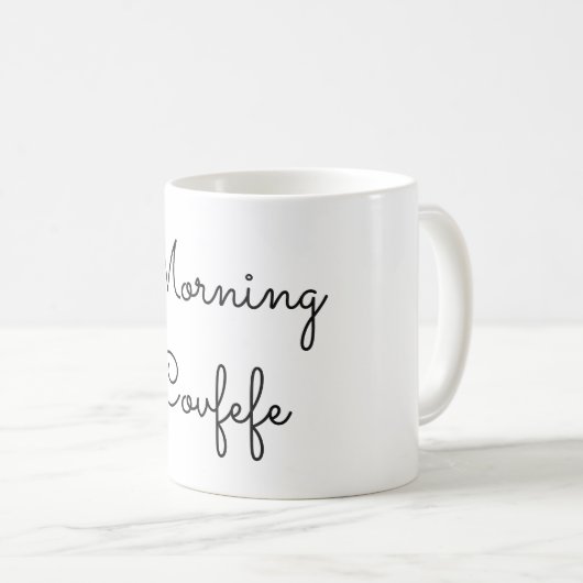 Morning Covfefe Kaffeetasse (VorderseiteRechts)