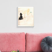 Morning Cup von Louis Icart Leinwanddruck (Insitu (Wohnzimmer))