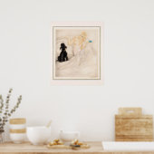 Morning Cup von Louis Icart Poster (Küche)