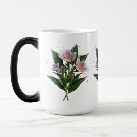 Morning Dew Blossom Morphing Tasse 15 oz - Blumens (Links)