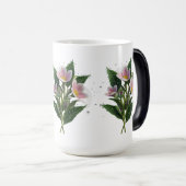 Morning Dew Blossom Morphing Tasse 15 oz - Blumens (VorderseiteRechts)