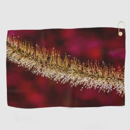 Morning Dew Golfhandtuch (Horizontal)