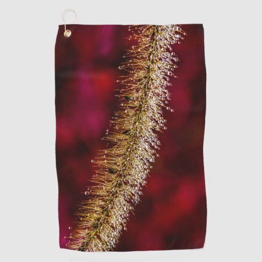 Morning Dew Golfhandtuch (Vorderseite)