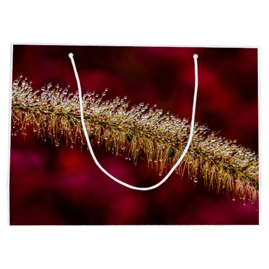 Morning Dew Große Geschenktüte (Rückseite)