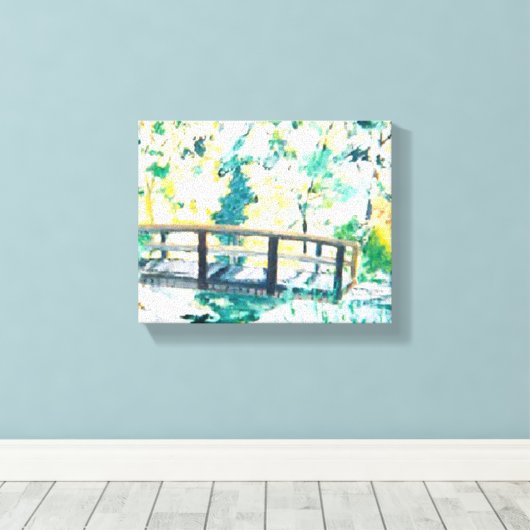 Morning Dew Leinwand Wrap / Sarr (Insitu (Holzboden))