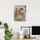 Morning Dove Poster (Heimbüro)