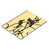 Morning Doves Notebook Notizblock (Linke Seite)