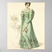 Morning Dress, fashion plate from Ackermann's Repo Poster (Vorne)