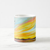 Morning Ferry View Malerei Kaffeetasse (Mittel)