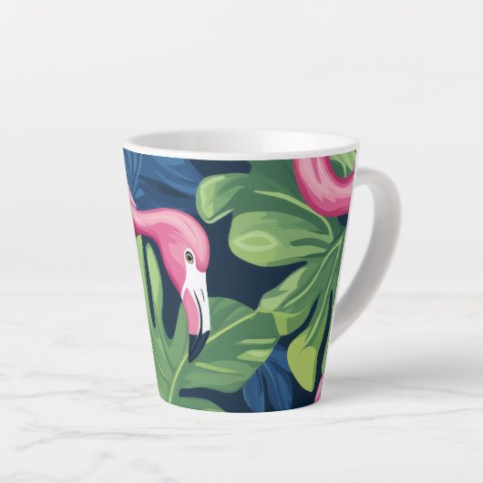 Morning Flamingo Coffee Tasse (Rechte Ecke)