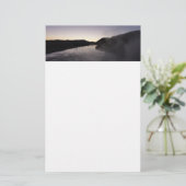 Morning Fog am Jackson River bei Grand Teton Briefpapier (Stehend Vorderseite)