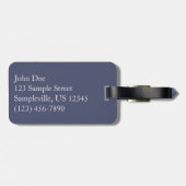 Morning Fog am Jackson River bei Grand Teton Gepäckanhänger (Rückseite horizontal)