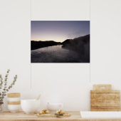 Morning Fog am Jackson River bei Grand Teton Poster (Küche)