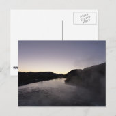 Morning Fog am Jackson River bei Grand Teton Postkarte (Vorne/Hinten)