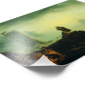 Morning Fog at sea by Joseph Vernet  Fotodruck (Ecke)