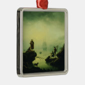 Morning Fog at sea by Joseph Vernet Ornament Aus Metall (Rechts)