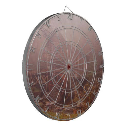 Morning Fog Dartscheibe (Vorderseite Links)