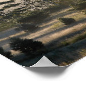 Morning Fog in den Adirondacks Poster (Ecke)