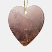 Morning Fog Keramikornament (Links)