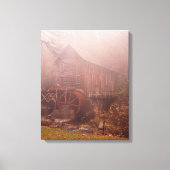 Morning Fog Leinwanddruck (Vorderseite)