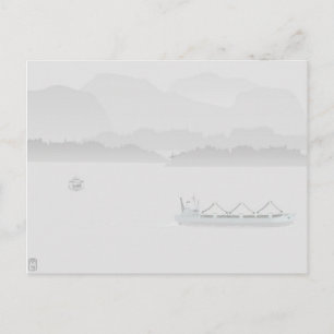 Morning Fog Postcard Postkarte