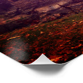 Morning Fog Poster (Ecke)