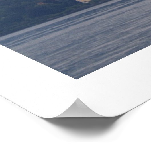 Morning Fog Poster (Ecke)