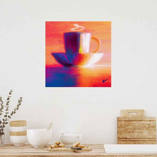 Morning Fuel Poster (Küche)