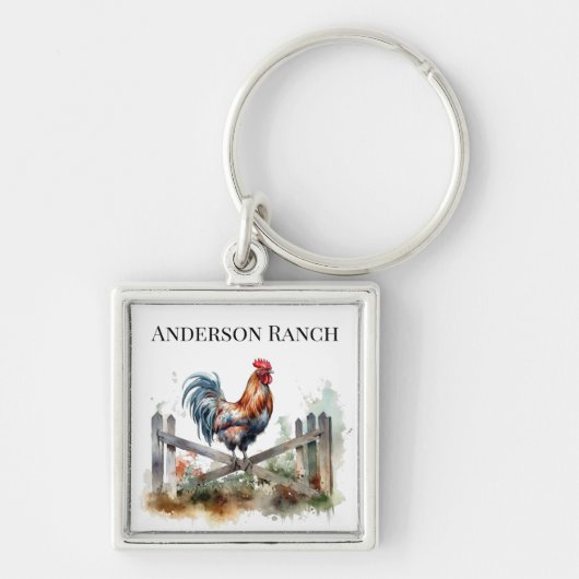 Morning Gloriage: Wasserfarbenröhre, maßgeschneide Schlüsselanhänger (Vorne)