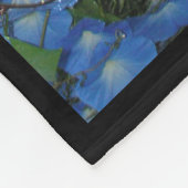 "Morning Glories" Fleece Blanket (Ecke)
