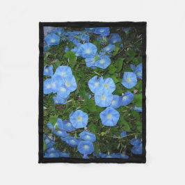 "Morning Glories" Fleecedecke