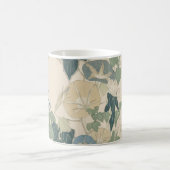 Morning Glories in Blume and Buds by Hokusai Kaffeetasse (Mittel)