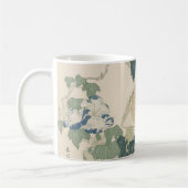 Morning Glories in Blume and Buds by Hokusai Kaffeetasse (Links)