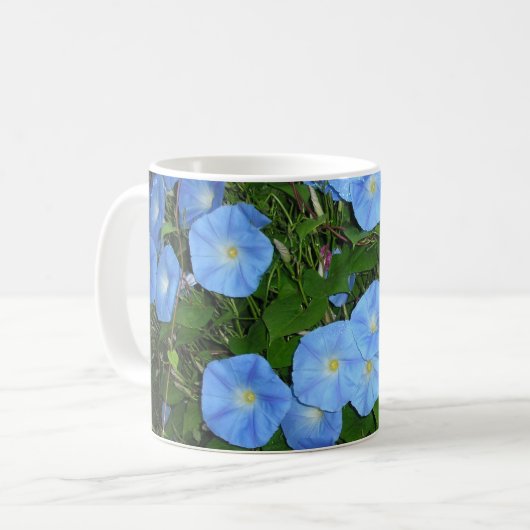 Morning Glories! Kaffeetasse (Vorderseite Links)