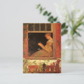 Morning Glories - Postcard Postkarte (Stehend Vorderseite)