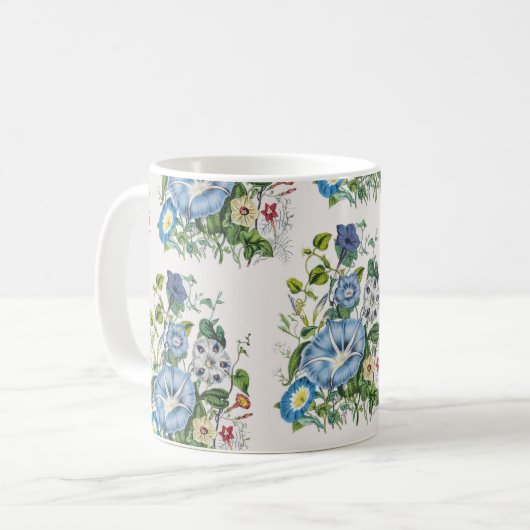 Morning Glories Tasse (Vorderseite Links)