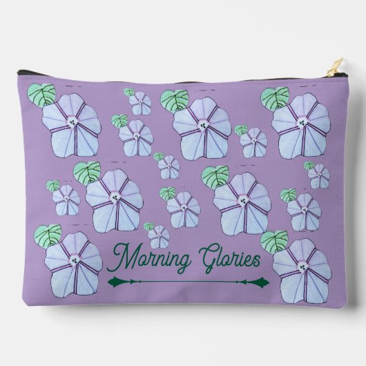 Morning Glories Zubehörtasche (Rückseite)