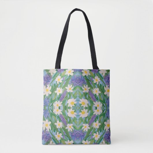 Morning Glorious floral Tote Bag Tasche (Vorderseite)