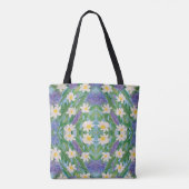 Morning Glorious floral Tote Bag Tasche (Rückseite)