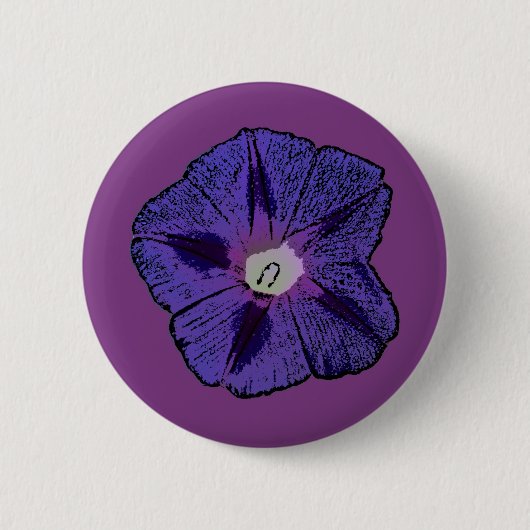 Morning Glory Abstrakt Button (Vorderseite)
