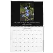 Morning Glory Beauty: Harmonies in Bloom 2026 Kalender (Mär 2027)