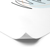 Morning Glory Birth Blume für September Poster (Ecke)