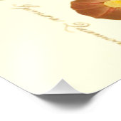 Morning Glory Blue Illustration Fotodruck (Ecke)